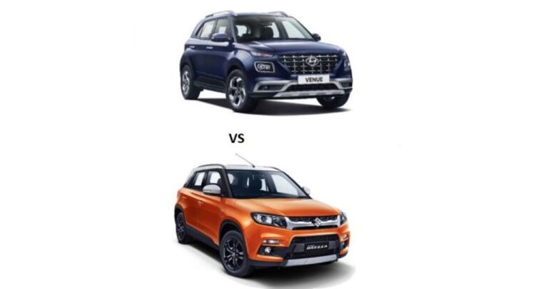 Maruti Suzuki Brezza Vs Hyundai Venue Specs Comparison