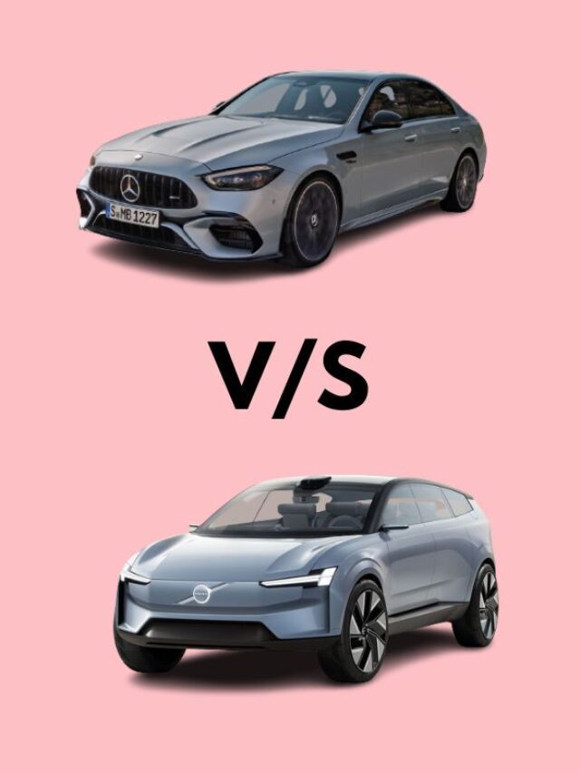 The Mercedes-AMG C 63 S E vs Volvo EX90